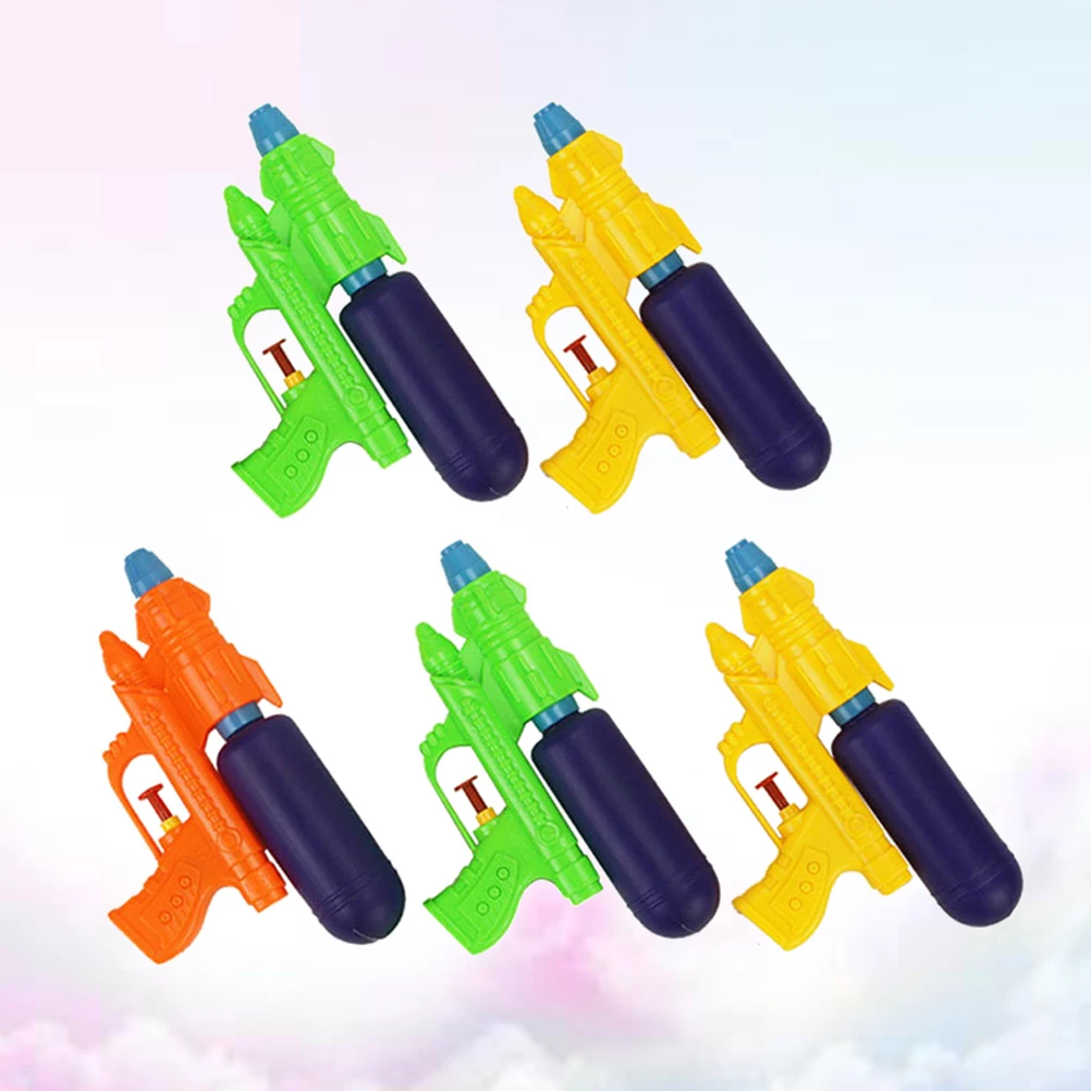 5 pçs crianças água blaster não tóxico brinquedo durável pequeno leve presente perfeito para jogos de piscina de praia diversão de verão