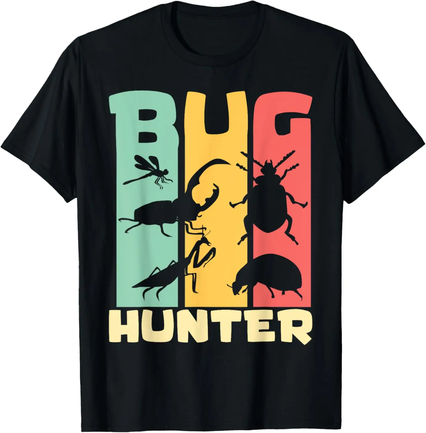 Bug Hunter Entomologist Insects for Boys Girls Kids T-Shirt