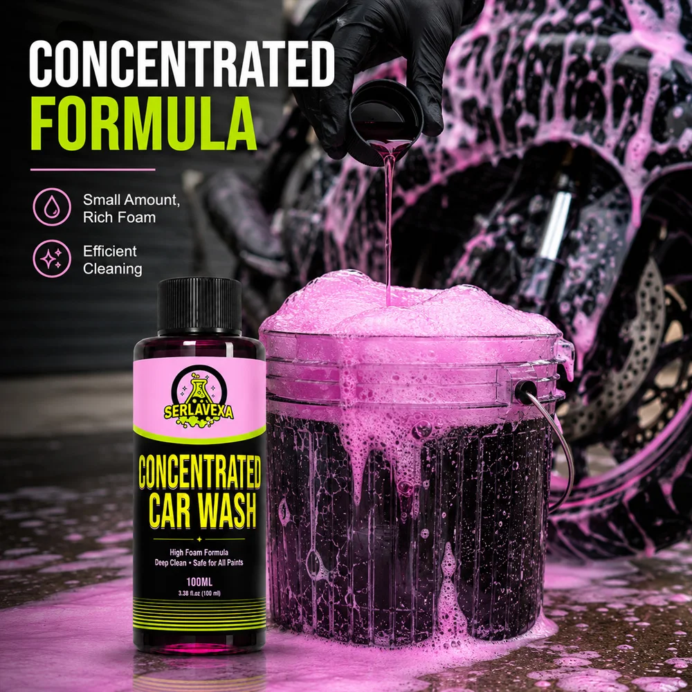 SERLAVEXA Concentrated Car Wash Liquid Image 5