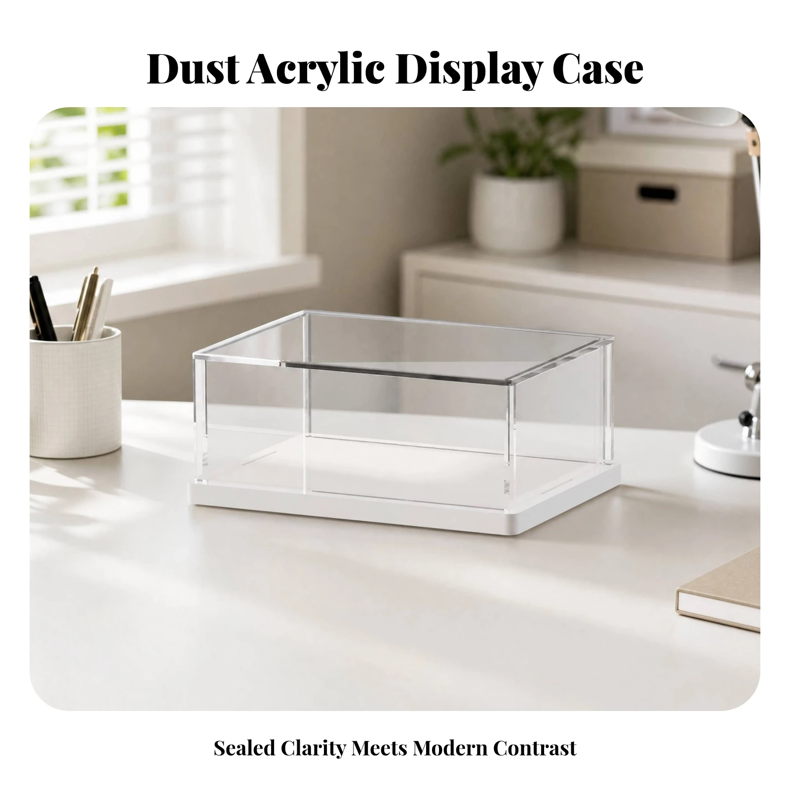 디스플레이 케이스 두꺼운 바닥 단층 데스크탑 아크릴 디 - Display Case Acrylic 리뷰 및 가격