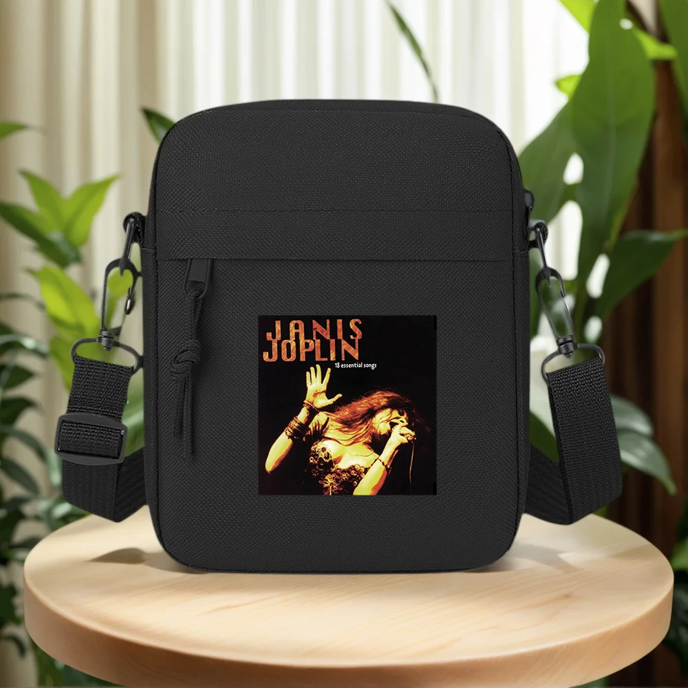 Singer's hand reaching,singing,stage show Men Crossbody Bag Single Shoulder Women Cartoon Anime Film Printing Design Unisex