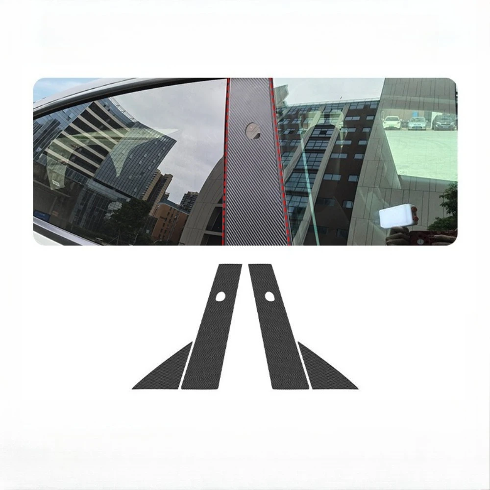 

AB Middle Column Pillar TPU Protective Film For Tesla Model 3 Highland 24-26 Model Y Juniper 25-26 Car Body Decor Accessories