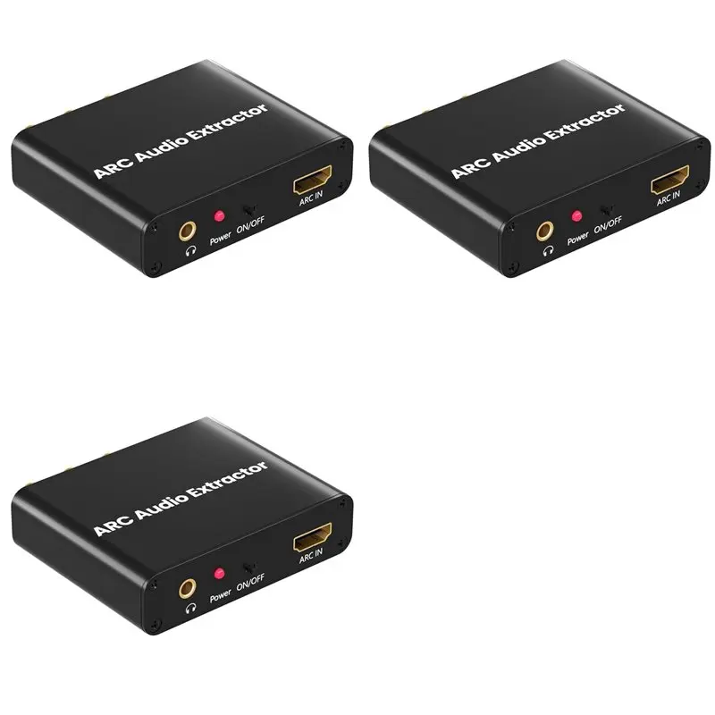 A31T for ARC Adapter Audio Converter with Optical TOSLINK SPDIF Coaxial 3.5mm to RCA 5.1 Channel