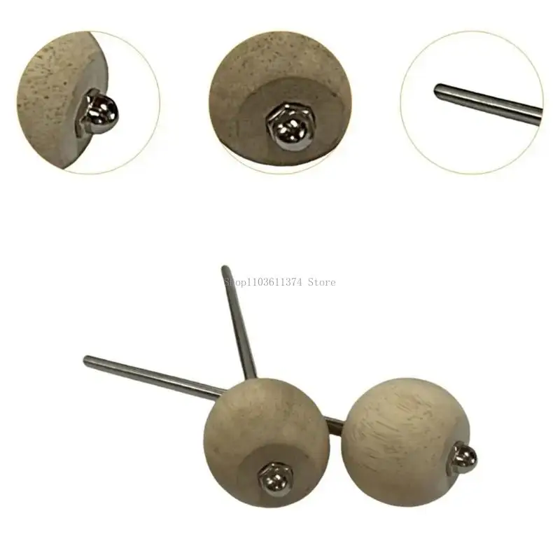 Tone Basses Drum Mallet Head Reinforced Metal Components Roadworthy Design For Musicians