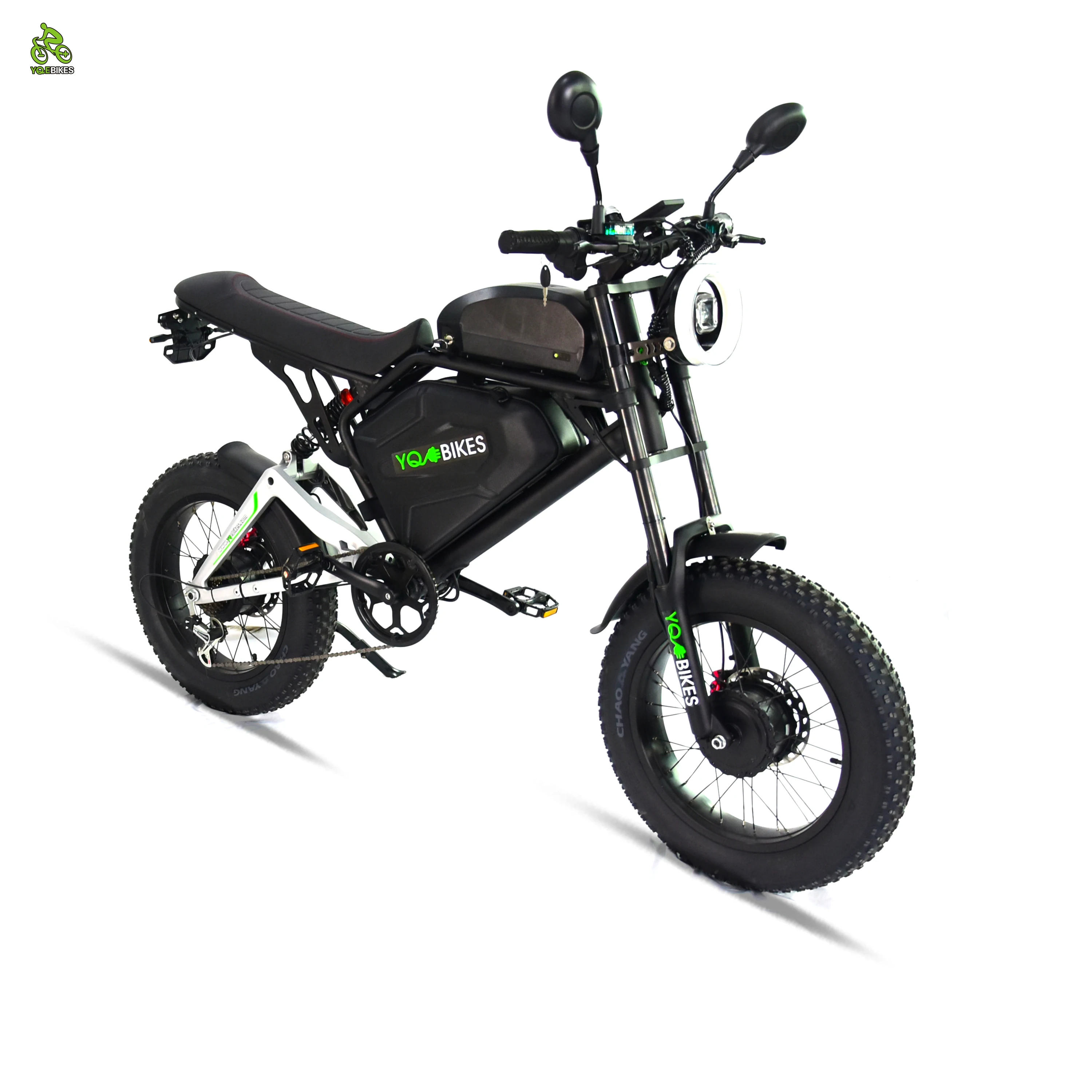 Super Cool 3000w 40Ah Fatbike Bluetooth Color Light Dual Drive Racing Electric Bike Full Suspesnion ebike Mountain Adult e bike