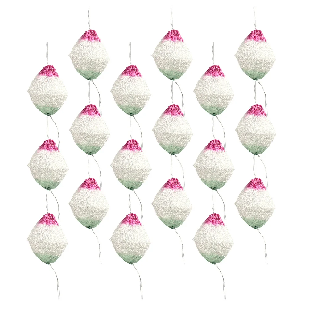 

20pcs Dualhead Gas Lantern Mantles Propane Compatible Windproof Durable Mesh Replacement For Camping Hiking Outdoor