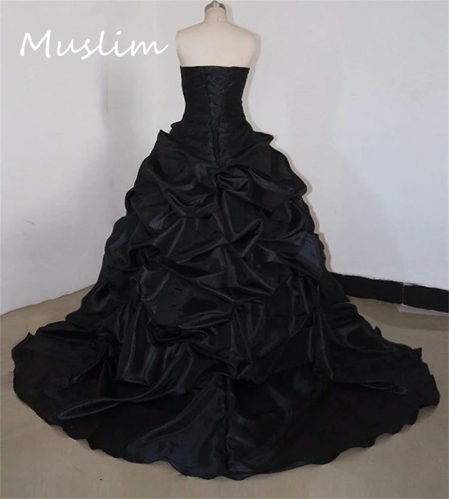 Vestido de Novia negro a medida personalizado, encaje gótico, disfraz rojo negro, victoriano, Steampunk, guerra, Halloween, vestido de Novia, Novia del país