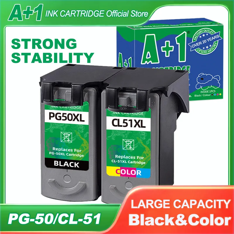 Remanufactured PG-50 PG50 CL-51 CL51 PG 50 CL 51  Ink Cartridge For Canon Pixma iP6220D MP150 MP160 MP170 MP180