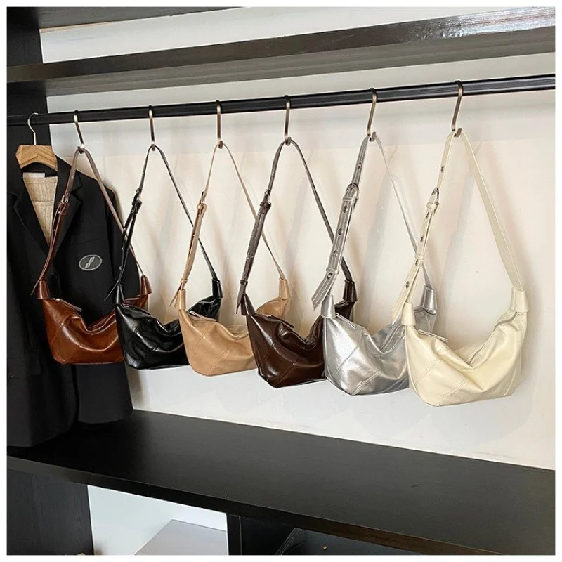 

High-End Luxury Brand Ladies Messenger Bag Leather Elegant Famous Designer Commuter Vintage Daily Trendy Bag​