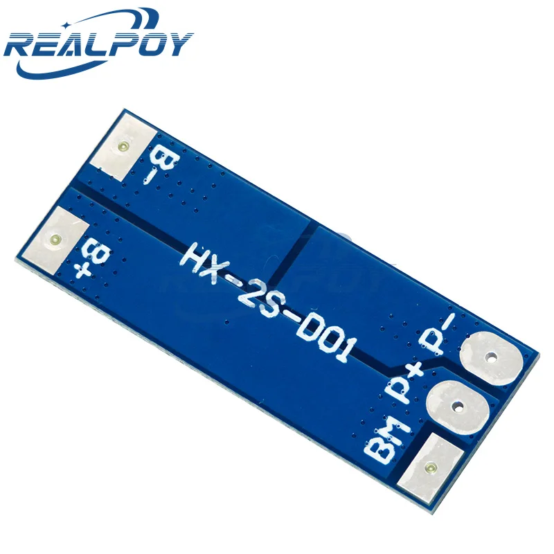 2S 8A Li-ion 7.4v 8.4V 18650 BMS PCM 15A Peak Current Battery Protection Board bms Pcm For Li-ion Lipo battery Cell Pack