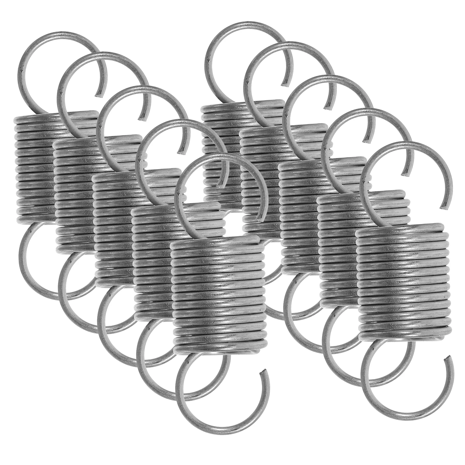 

10pcs Tension Springs 02 Inch Wire Diameter 0 2 to 0 59 Inch Outer Diameter Stainless Steel Industrial Mechanical Construction