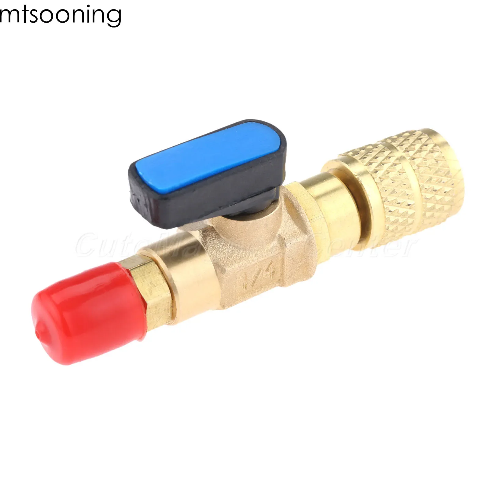 mtsooning 1pc Straight Shut-off Ball Valve 1/4