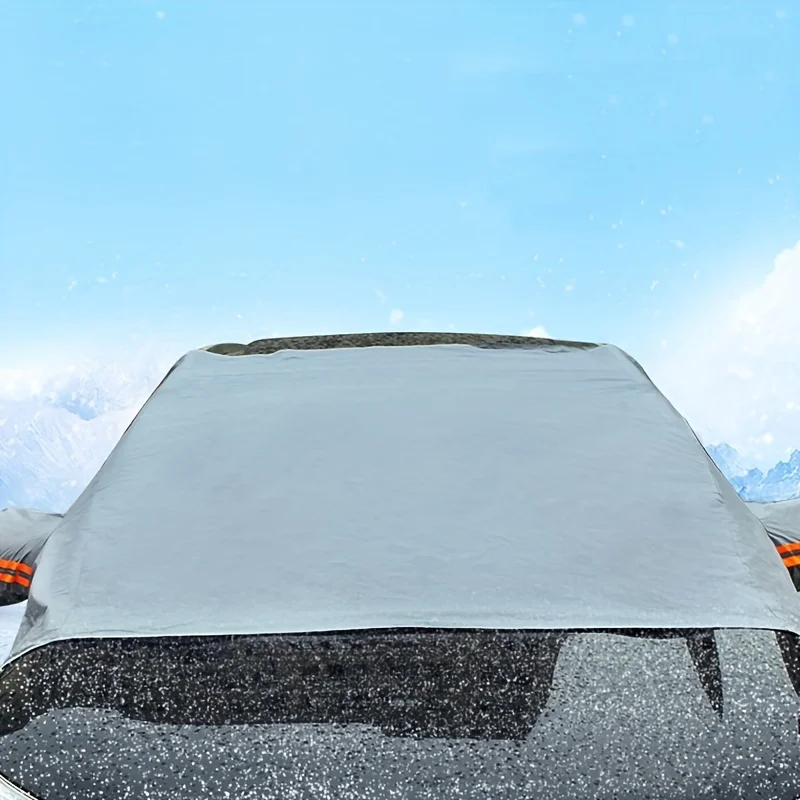 RV car front windshield sunshade sunshade car cover four seasons universal snow cover