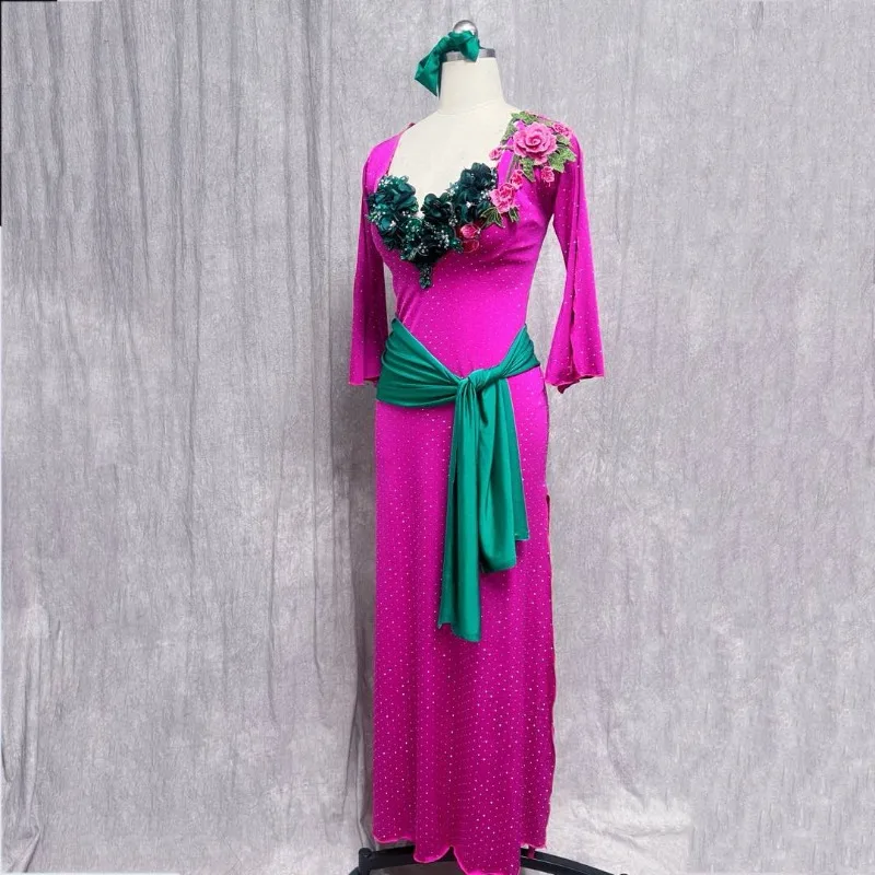 costumes-de-danse-du-ventre-personnalises-robe-folklorique-robe-baladi-saidi
