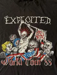 Vintage Exploited Punks Not Dead T-Shirt Unisex For Men Women S-4XL CB954