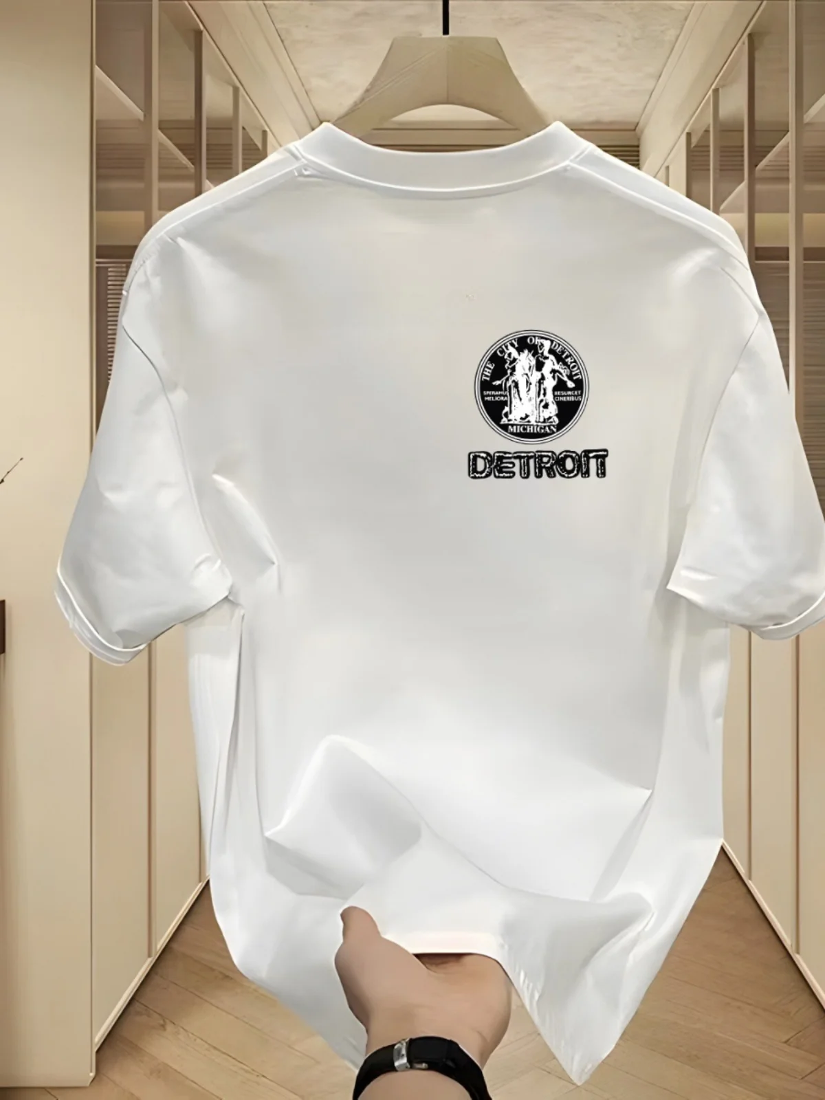 

Youth Faionable Cotton ort Sve T-irt ex Printed round Ne Cool Sle Streetwear Casual Wear UPF30+ Sun Protection
