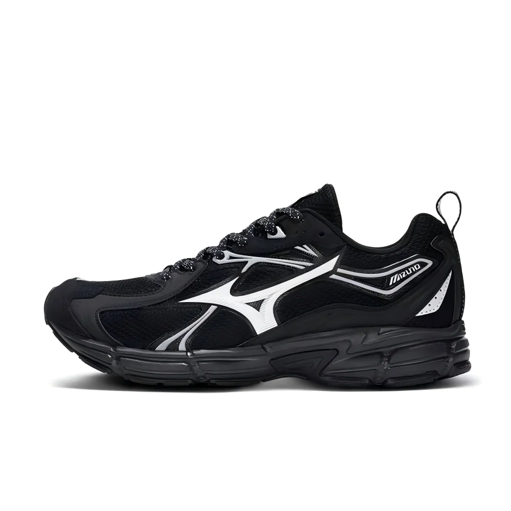 Mizuno Speed 10S Millennium Unisex Low-Top Casual Training Runners  Black, Retro Stylish & Breathable D1GH240605