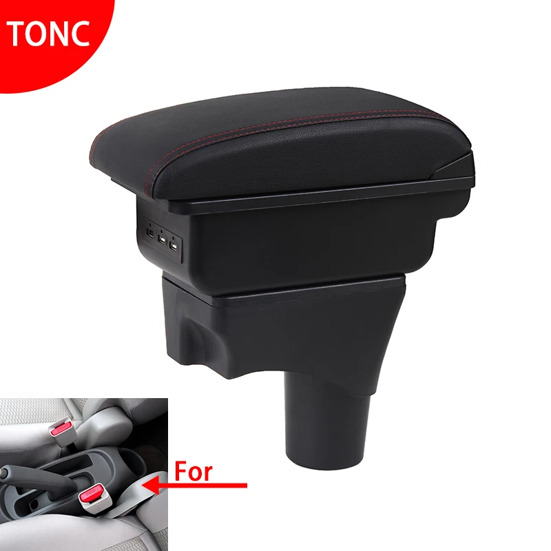 Car Armrest For Nissan March Micra K13 Armrest For Nissan Sunny Storage Box Center Console Arm 2011 2012 2013 2014 2015 2016