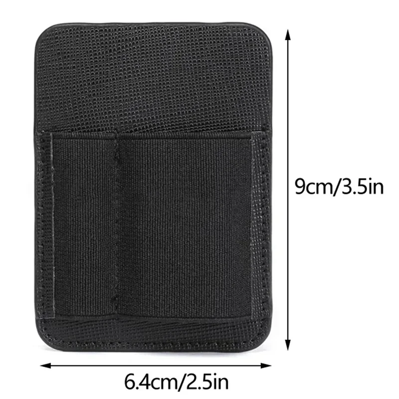 For Magnetic Mobile Phone Small Tail Decoder Storage Cover Magnetic Small Tail Decoder Protective Cover Bracket Bag Grey-A32R