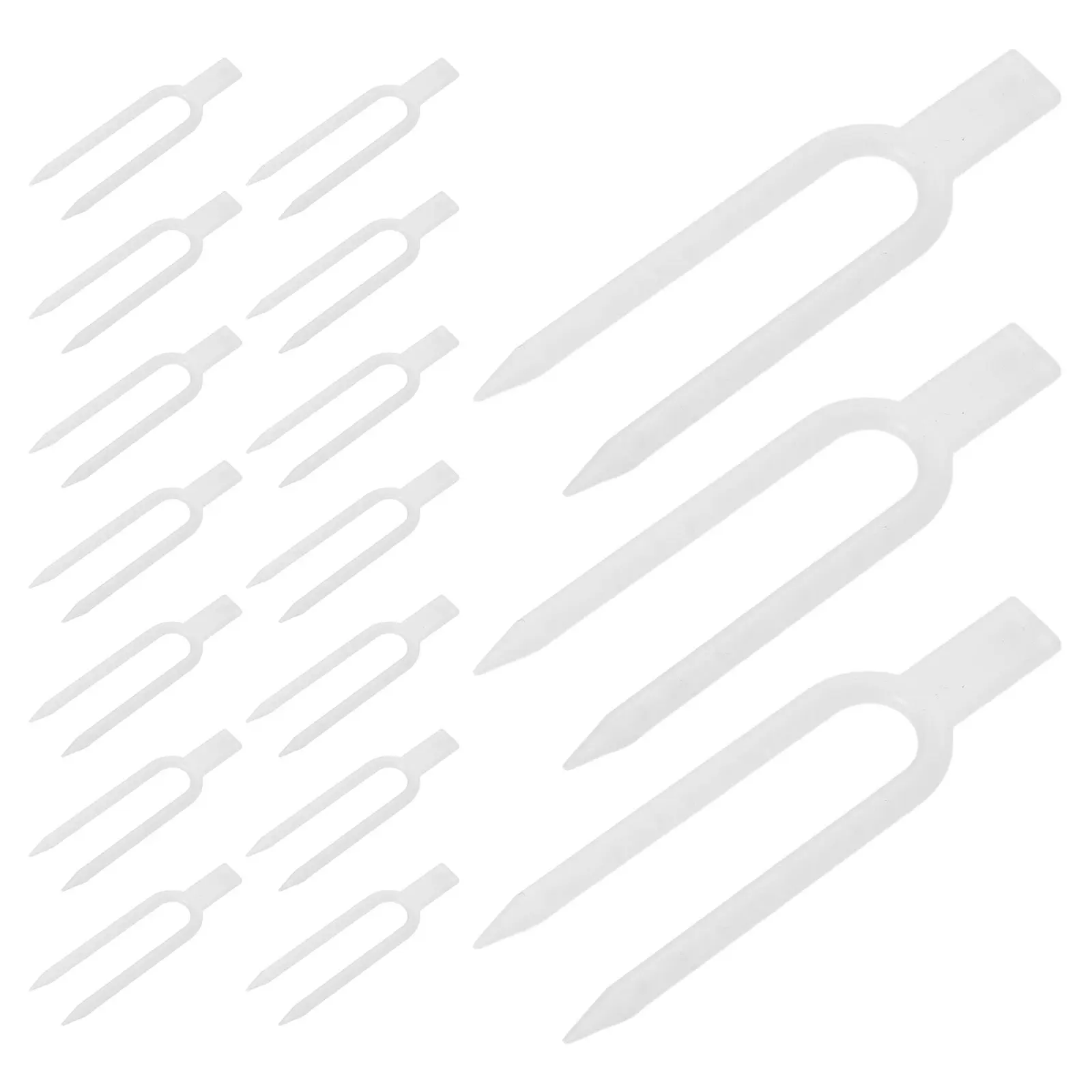 

1Set Plant Pins Gardening Fixing Clips Thickened Plastic Strawberry Support Forks for Garden Greenhouse Outdoor Plant