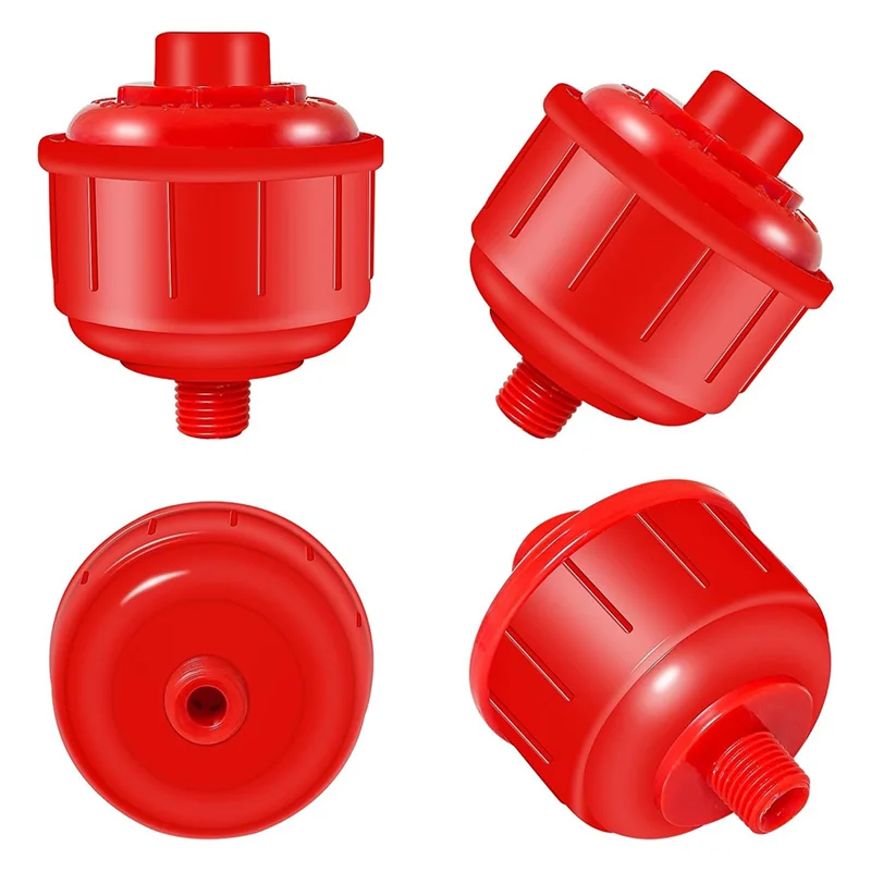 ABPQ-4PCS Filtros de aire y agua desechables, mini filtro de pistola pulverizadora desechable, roscas de 1/4 de pulgada, para la mayoría de pistolas de pulverización y herramientas de aire