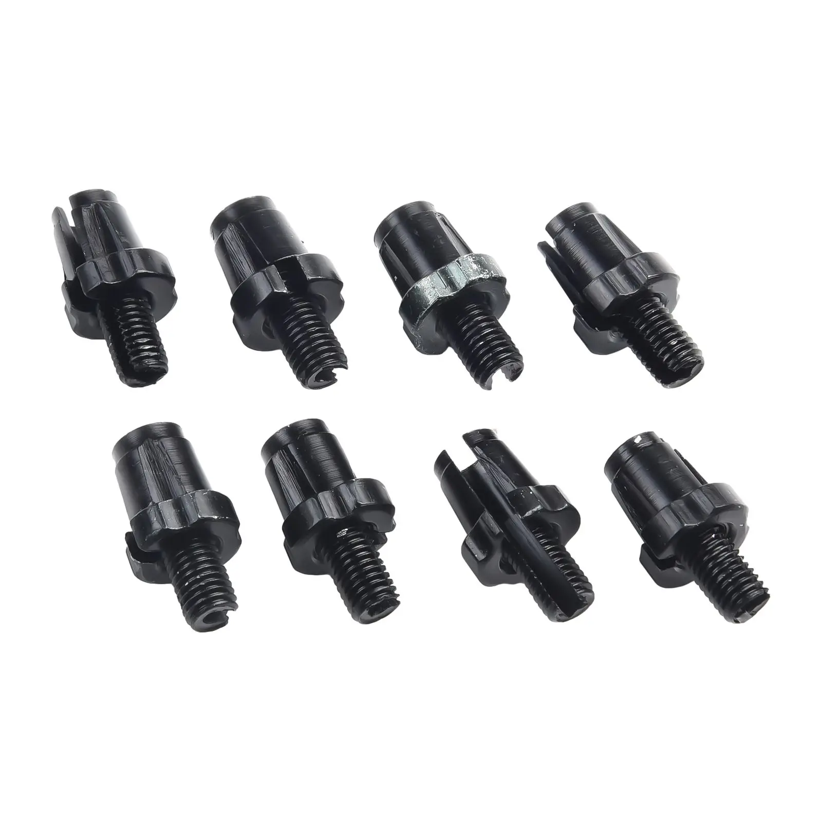 AAAAABrakeLeverAdjustment Screw Regulator Screws Right Left 8Pcs Adjusting Screw Aluminum Alloy Brake Cable 2024 New