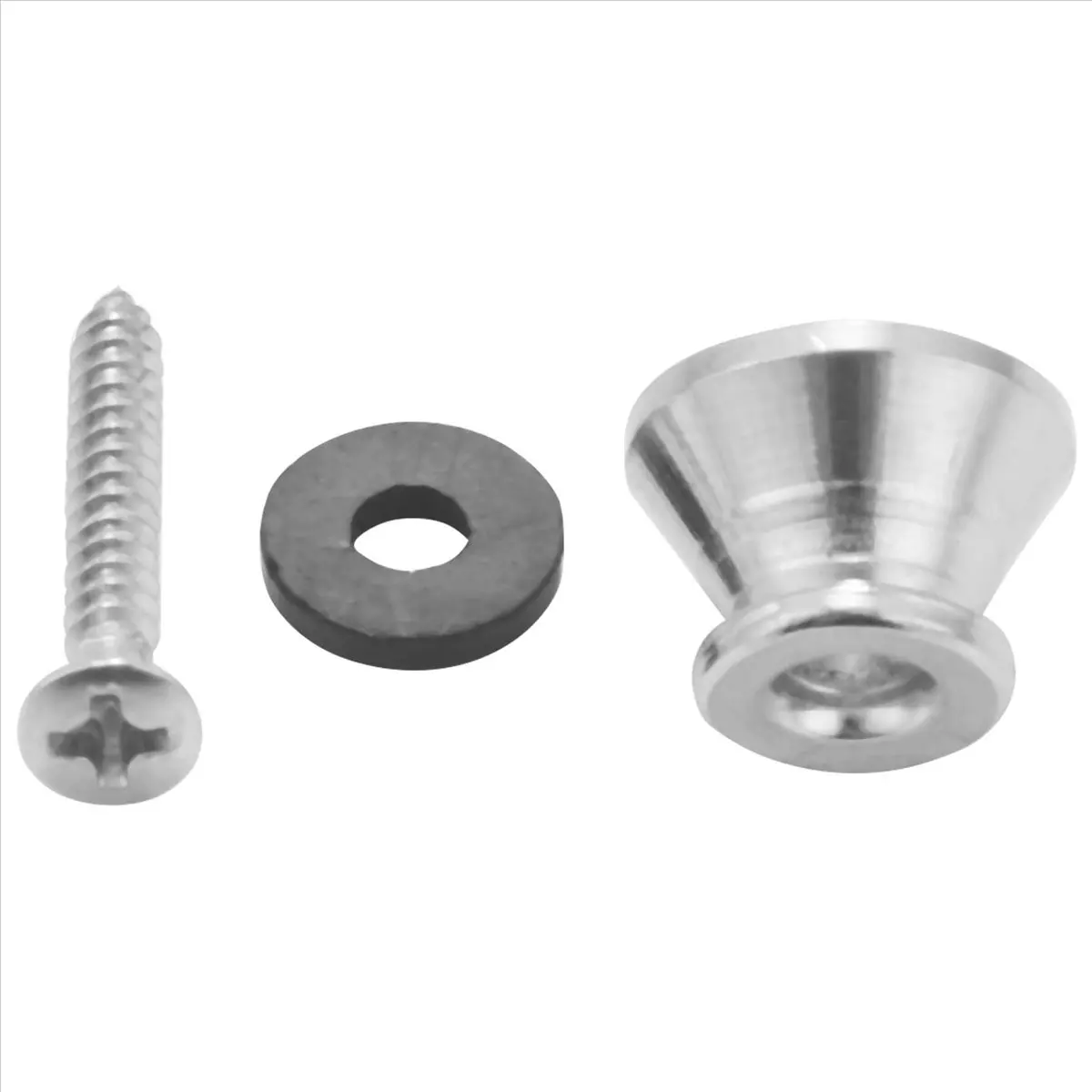 

ABYM гитара бас хромированный металлический концевой ремень пуговицы замки винты для подушек (160 шт.)