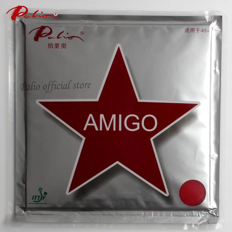 

Palio AMIGO-Накладка для настольного тенниса, ракетка для пинг-понга, ракетки, спорт, оригинал, 40 +