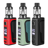 wolfcoolvape 120w E Cigarette Vaporizer kit Electronic Cigarettes Vape 120W Box Mod Kit 1800mah  OLED Screen 2.5ml Atomizer