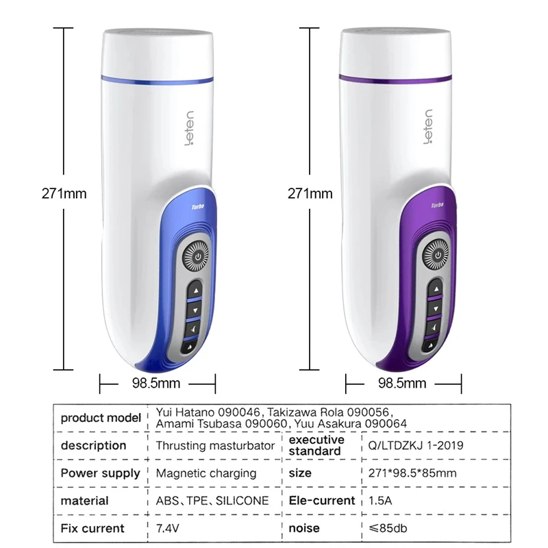 Leten Automatic Piston Retractable Heating Male Masturbator Thrusting Vibrator Realistic Vagina Real Pussy Sex Moaning Machine