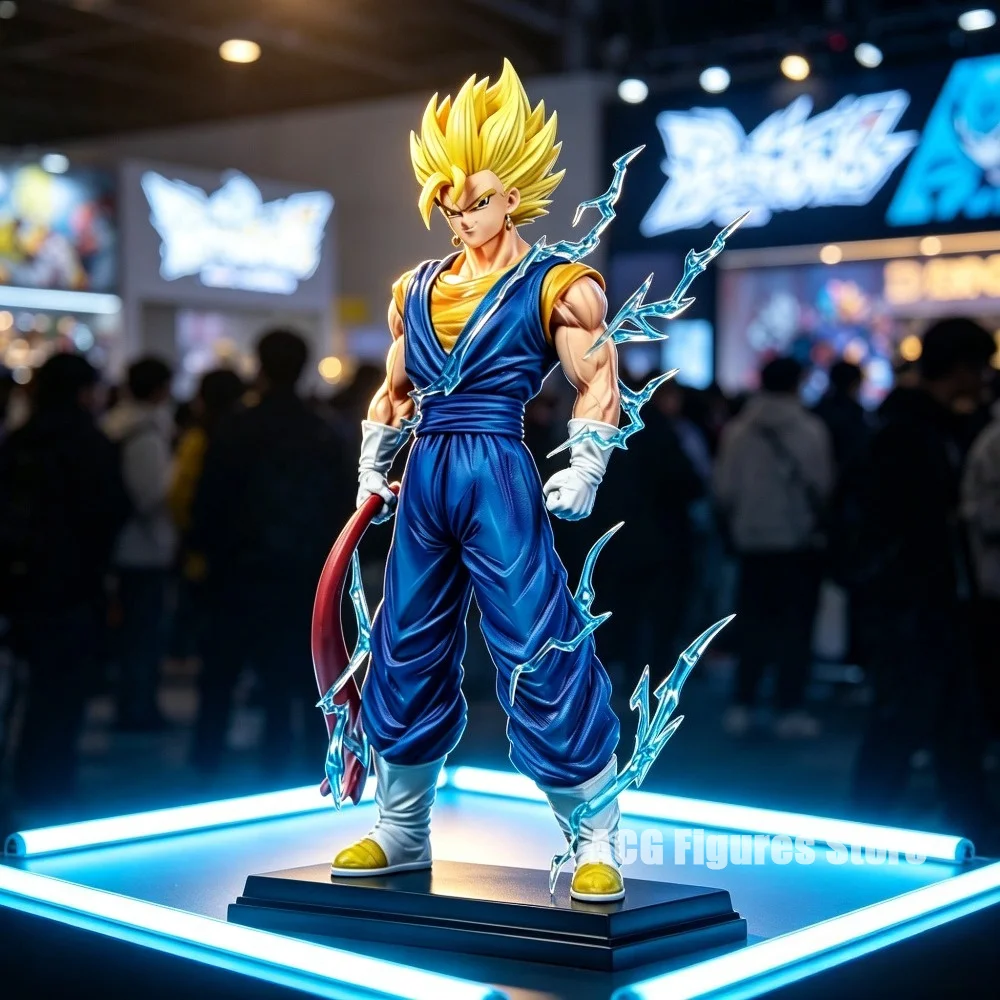 32cm/12,6 Zoll Anime Dragon Ball Z Figur Vegetto Actionfiguren PVC Goku Vegeta Kombinations-Statue Sammlermodell Spielzeug Geschenke
