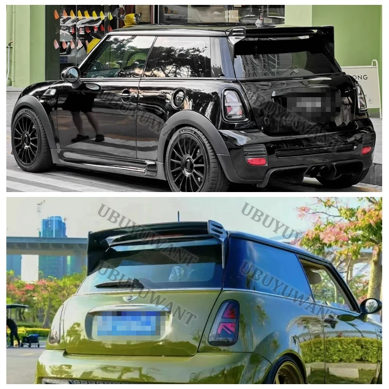 Carbon Fiber FRP Roof Spoiler For BMW Mini Cooper 06-13 R56 Ver.2.11/2.12 Type B JCW Style Rear Wing Exterior Body Kits