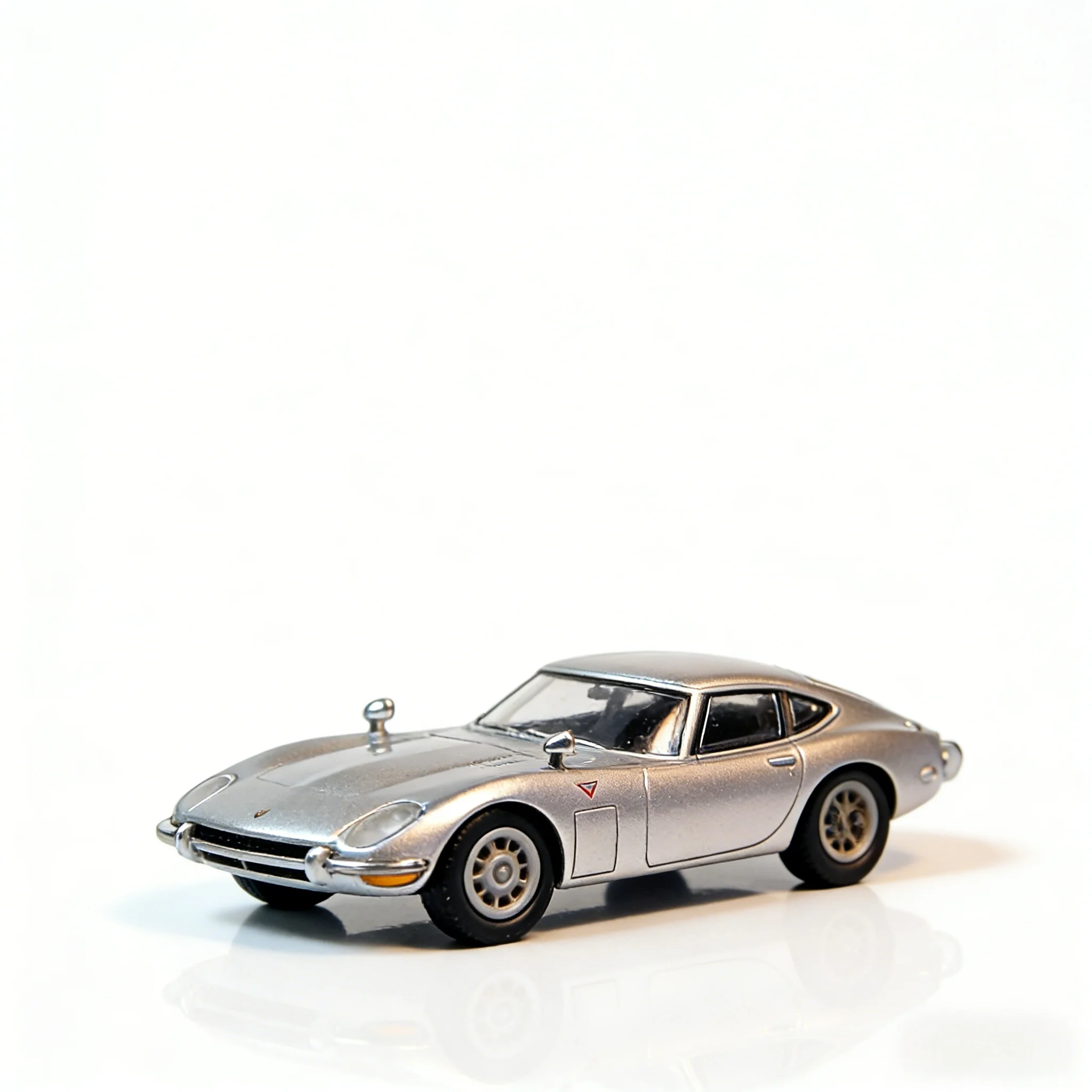 

High-Simulation 1:87 Scale Sports Car Model 2000GT Style Classic Japanese Vehicle Miniature Collectible Display Toy Gift