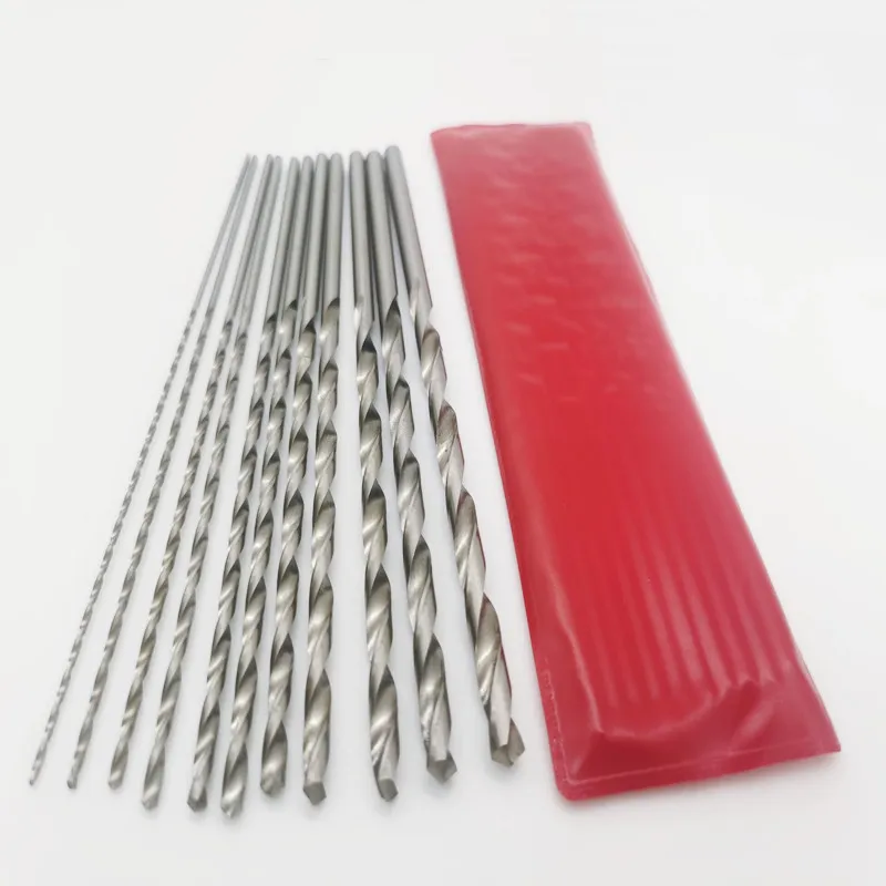 10/20 Stück Verlängerter Bohrer HSS Mini Gerader Schaft Spiralbohrer 0,5-3,2mm, Verlängerter Bohrer 60/80/100/120mm – Detail 13