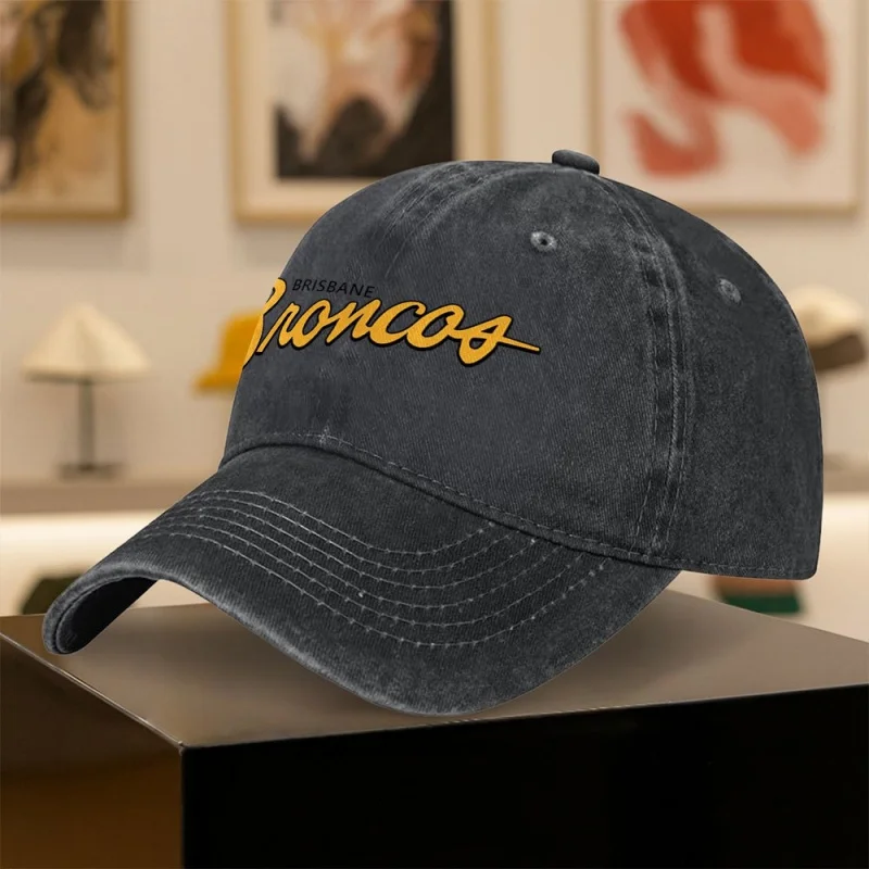 Retro Equestrian Pattern Print Baseball Cap Unisex Fashion Hat Solid Color Gift