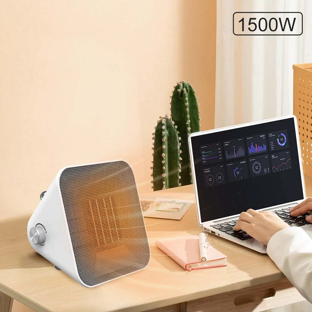 1500 واط المنزلية مكافحة الإفراج التدفئة السريعة جهاز تدفئة القدمين ذكي درجة حرارة ثابتة سخان مروحة دافئة