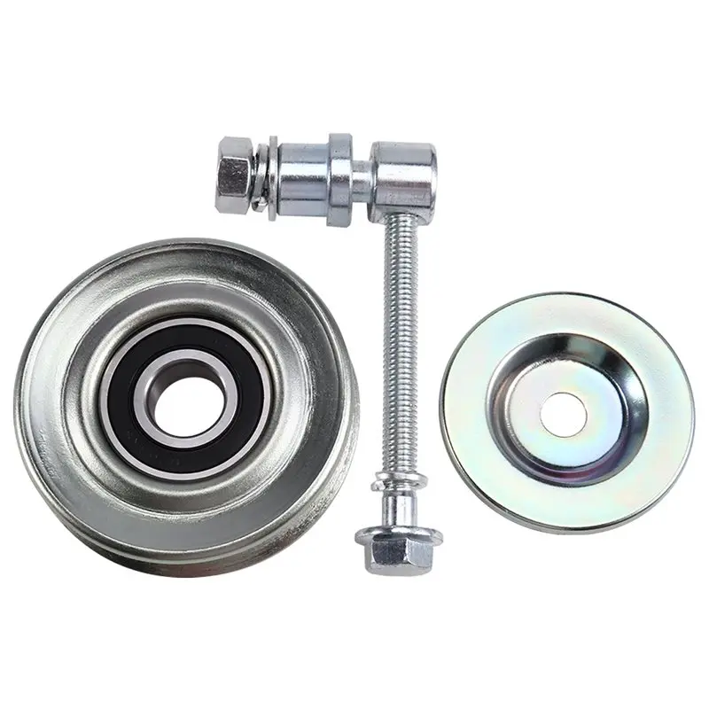 Puleggia di tensione del compressore AB33-A/C per Mitsubishi Montero Pajero Sport Nativa K86 K89 6G74 1997-2011 MB609125 MR315634