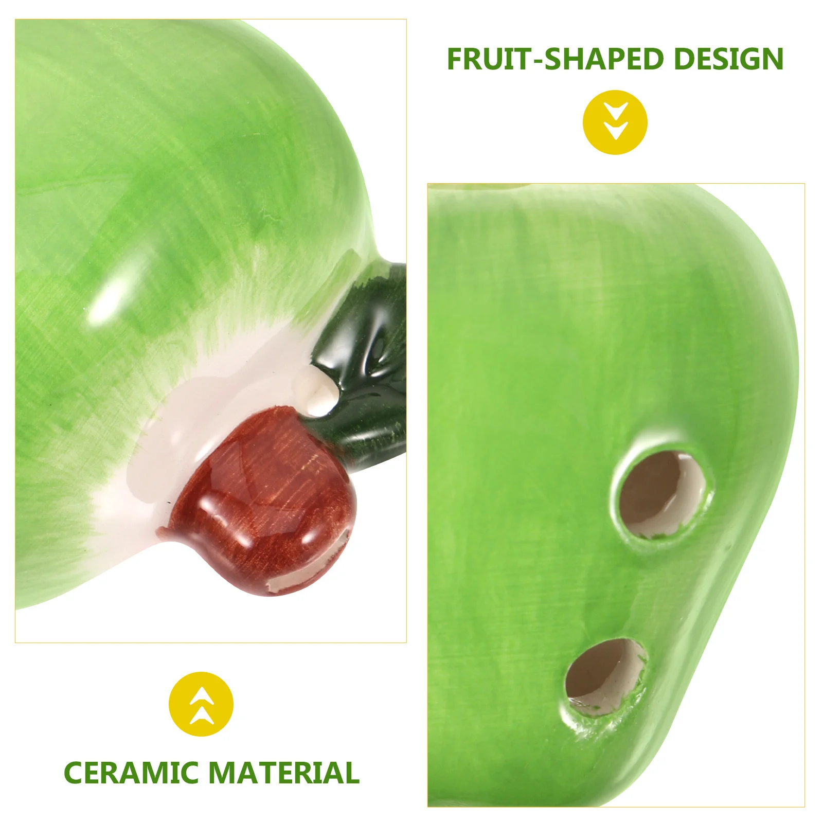 

Ceramic Ocarina 6 Holes Beginner Small Portable Musical Instrument for Kids Children Adults Ocarina for Kids