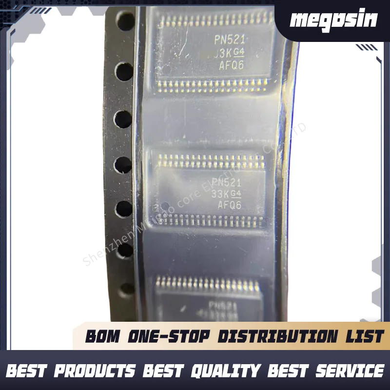 5pcs/lot TPD12S521DBTR TPD12S521  screen printing PN521 TSSOP-38 Interface chip