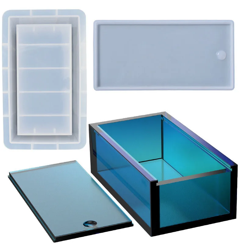 

Silicone Mold for Chess Storage Box DIY Craft Tool for Home And Garden Home Decoration