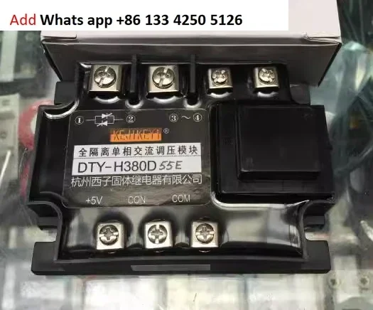 

Original genuine KEJIKEYI DTY-H380D55E fully isolated single-phase AC voltage regulating module 0-5V