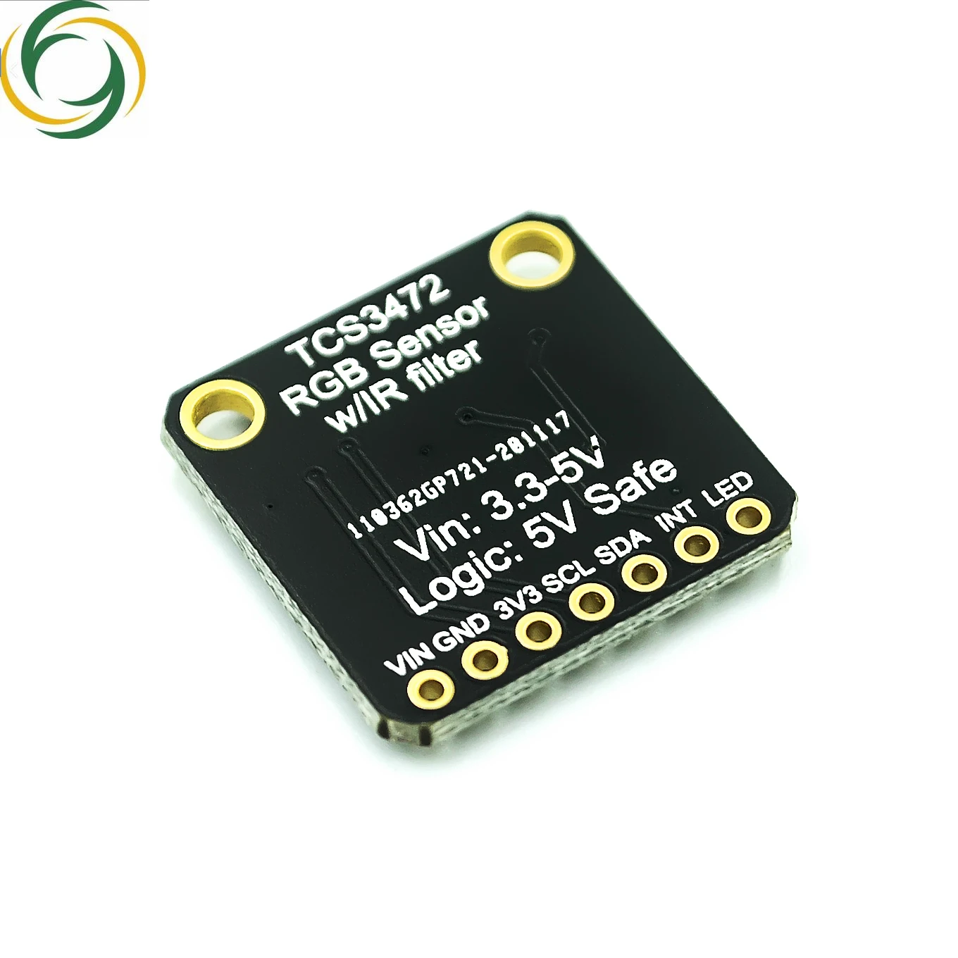 TCS34725 Filter Pemblokiran IR Daya Rendah Pengenalan Sensor Warna Cahaya RGB Kit Diy Papan PCB Elektronik UNTUK Arduino Dapat Diprogram