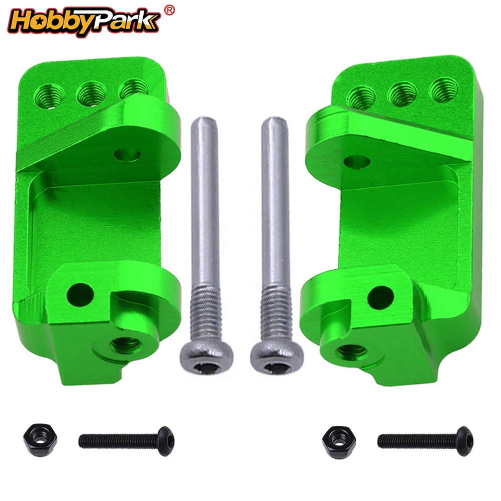 HobbyPark Caster Blocks for 1/10 Traxxas 2WD Slash Stampede Rustler Nitro Slash Replace 3632 Replacement Green