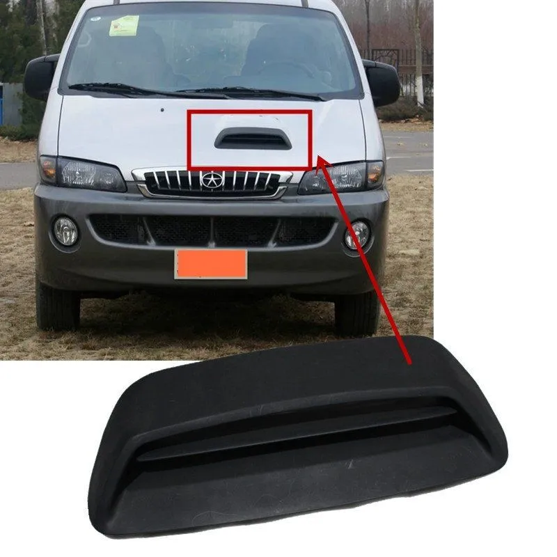 For JAC Refine H1 Starex SVX 1997 -2007 Car Air Flow Intake Vent Bonnet Cap Car Front Hood Scoop Cover Trim 86411-4A011