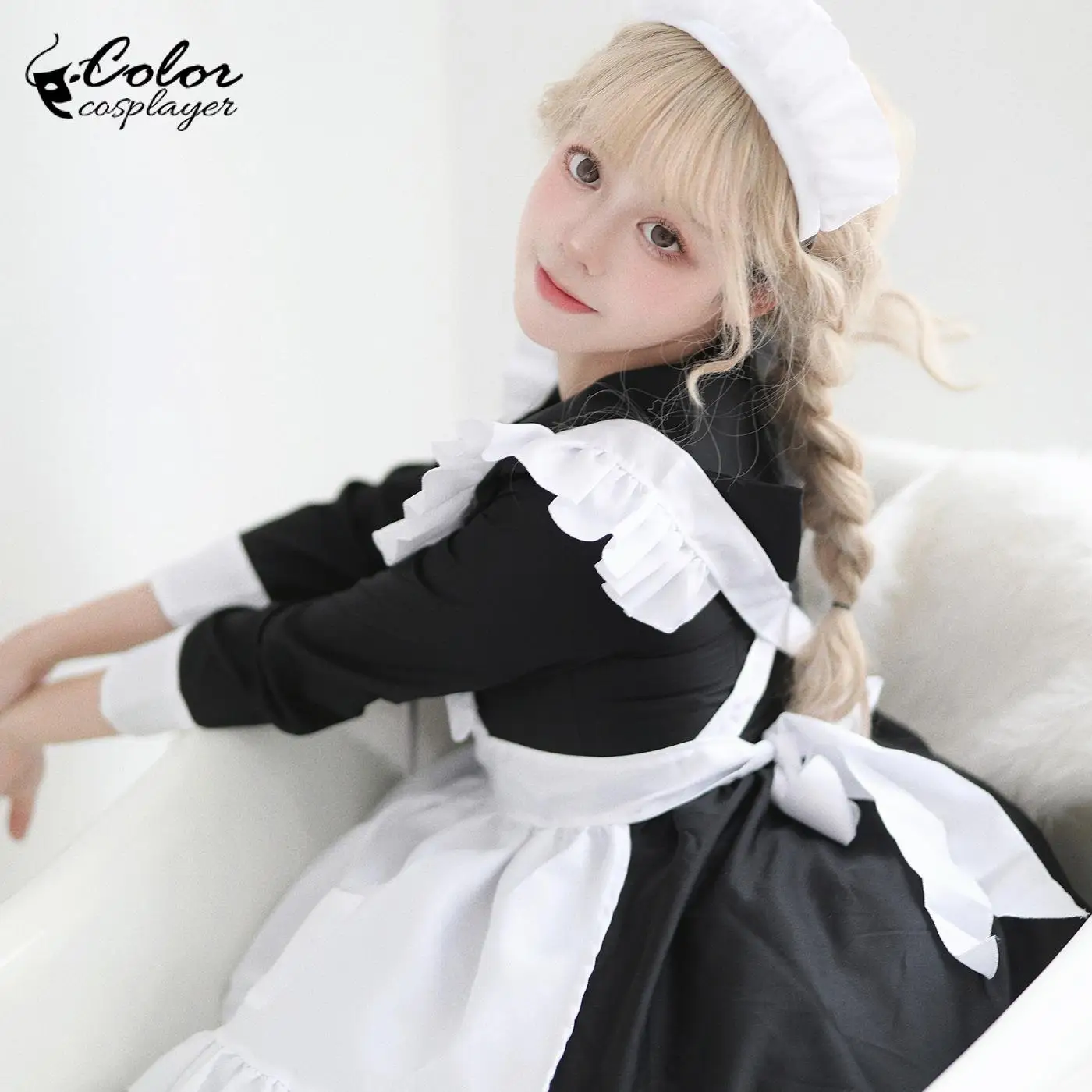 Costume de Cosplay Lolita imbibé, uniforme d'Halloween, ensemble de robe d'anime japonais, vêtements vintage pour adultes, document Cosplayer Seaman