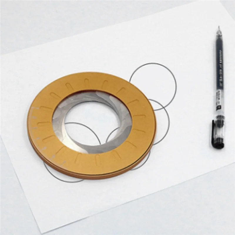 

Ultra Adjustable Circle Drawing Ruler Tool Mini Measuring Drawing Circular Compass For Woodworking Measuring Gauging Tool