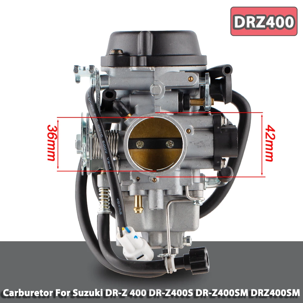 

Мотоциклетный КАРБЮРАТОР Assy для Suzuki DR-Z 400 DR-Z400S DRZ400SM DRZ400S DRZ400SL DRZ400SML 2000-2018, карбюратор для автомобиля