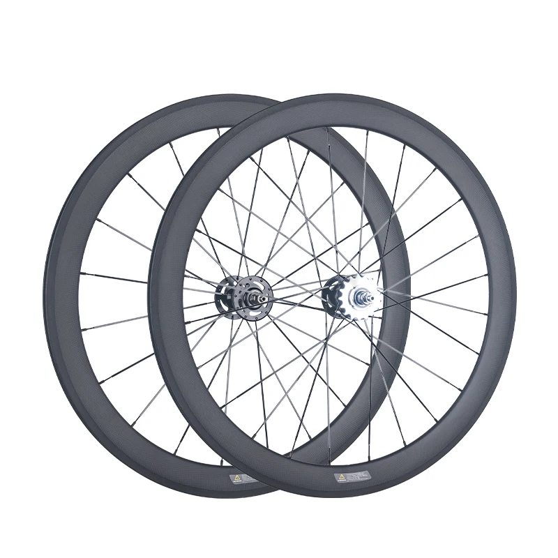 700C Rennrad-Carbon-Laufradsatz für Fixed Gear mit Flip-Flop-Naben von NOVATEC, 38mm 50mm 60mm 88mm Tiefe, 23mm Breite, Clincher-Fahrradlaufradsatz – Detail 13