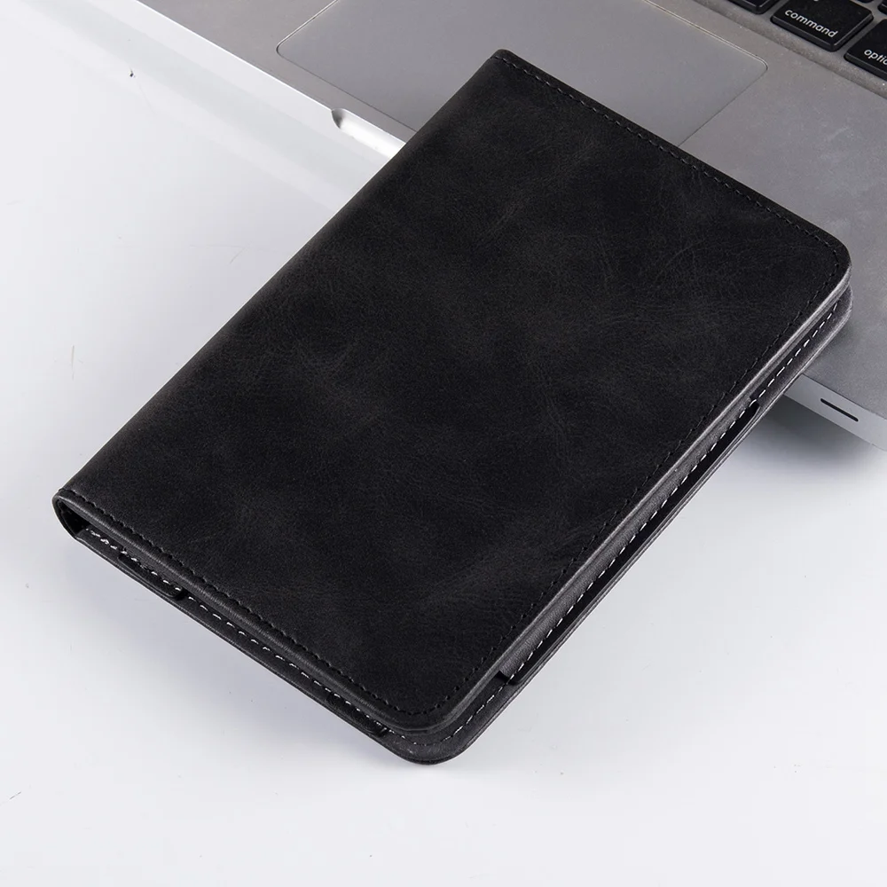 Stand Case for 7.8" PocketBook 743G InkPad 4/PocketBook InkPad Color 2 3 e-Reader - PU Leather Sleeve Cover with Two Hand Strap