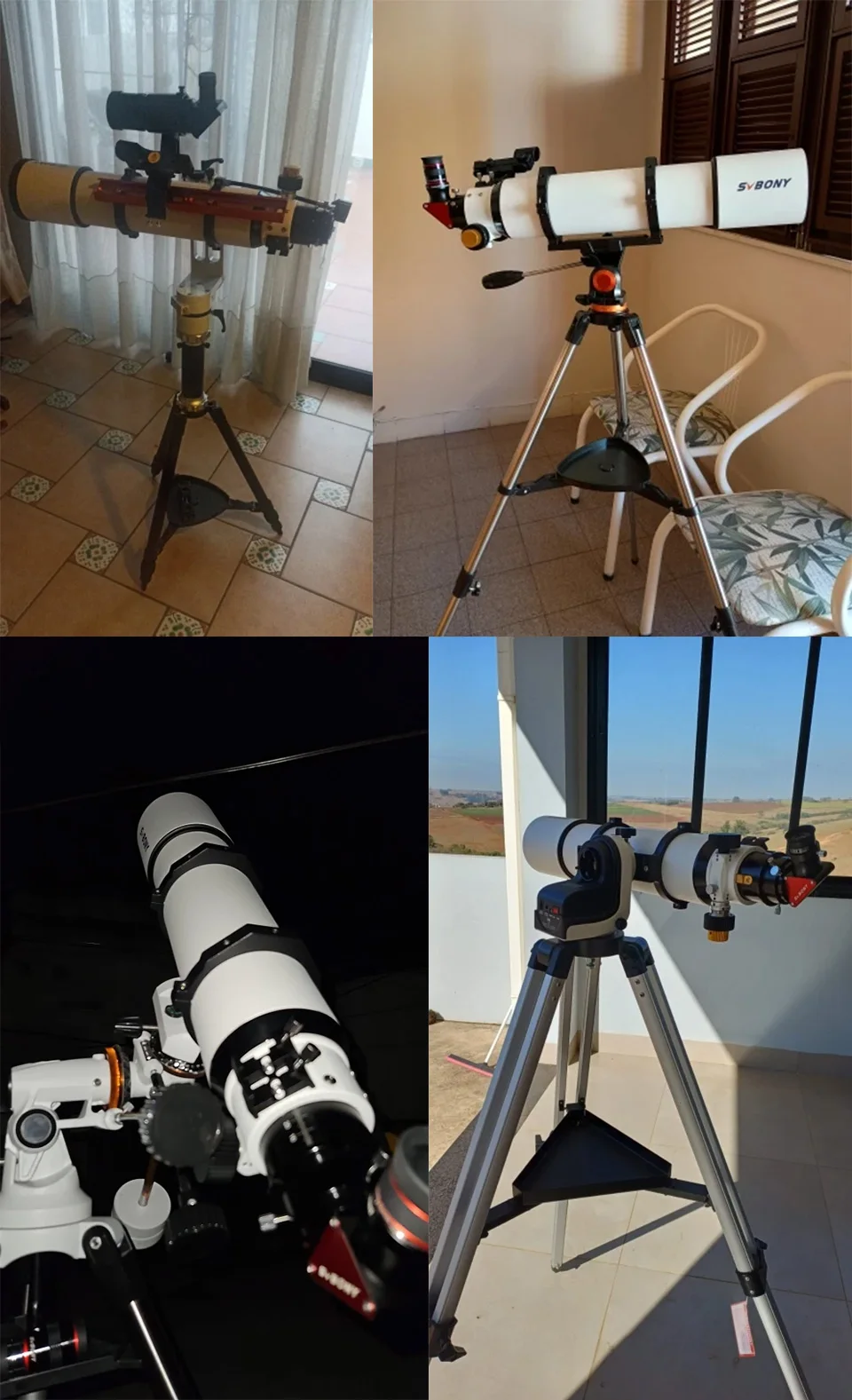 Svbony SV48P 102-mm-Teleskop-Refraktor Achromatischer OTA mit 2,5-Zoll-RAP-Dual-Speed-Fokussierung und Schwalbenschwanz-Montageplatte – Detail 33